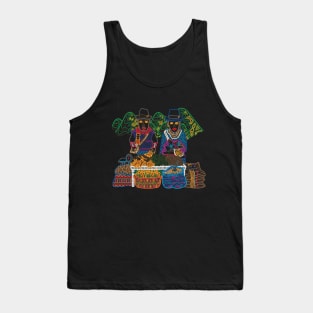 SILVIA MARKET GUAMBIANO SOUTH AMERICA COLOMBIA - linework Tank Top